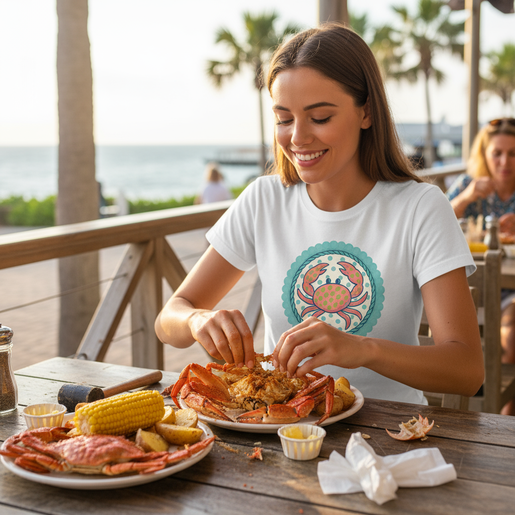 Oyster & Pearl Co. Crab Tee