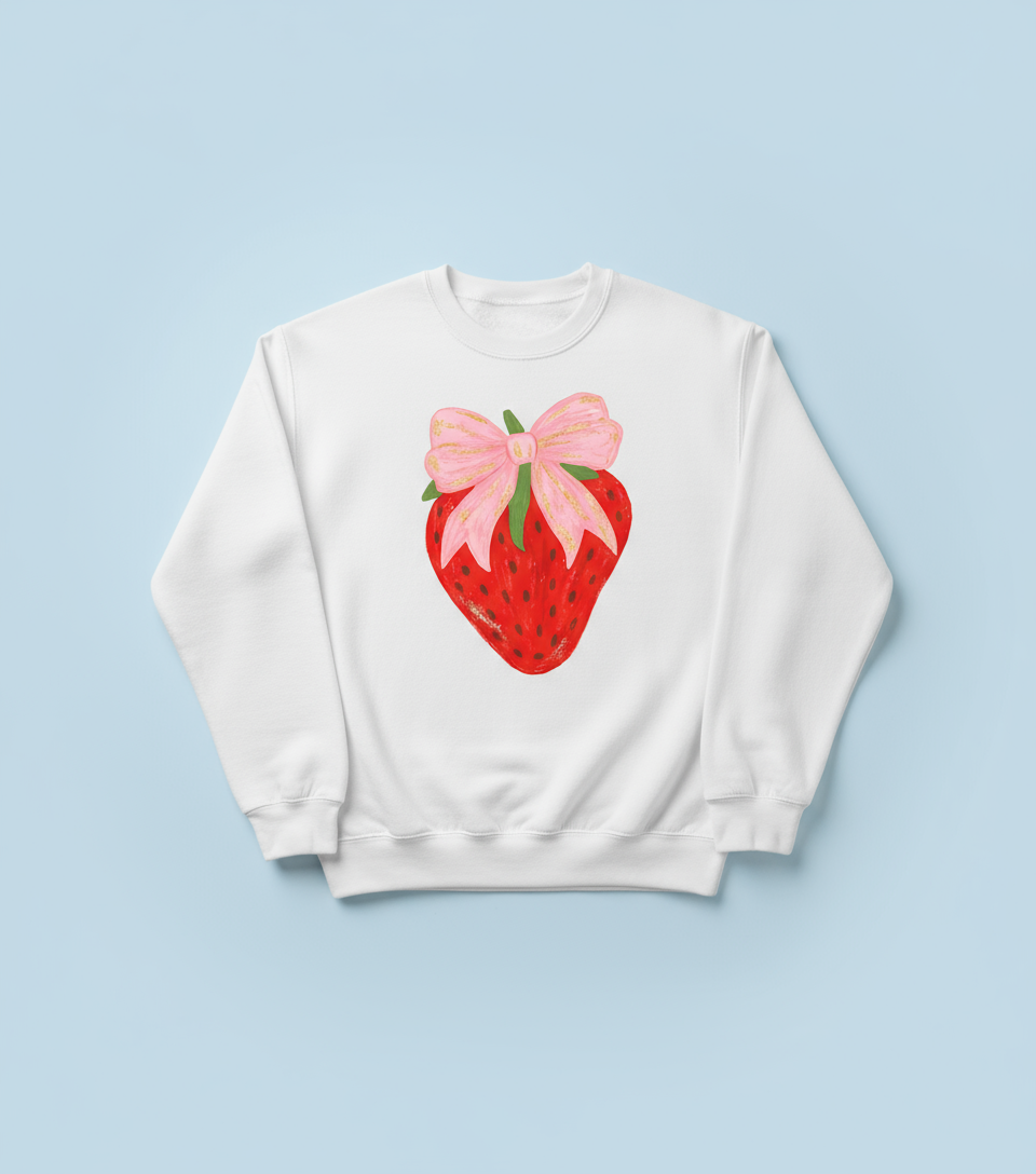 Strawberry Coquette Meets Tees/Sweatshirts