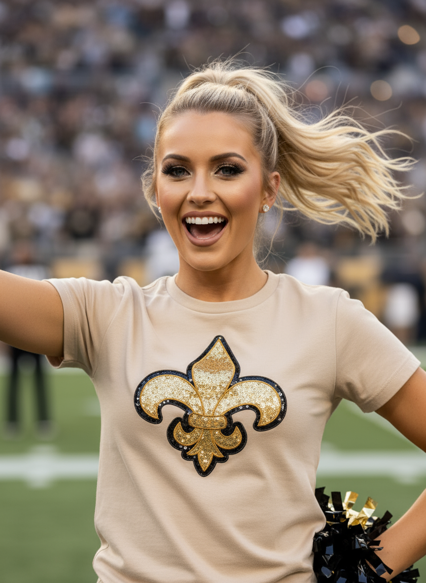 “SAINTS Fleur de lis”