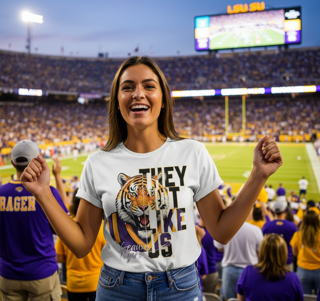"THEY NOT LIKE US" Geaux Tigers