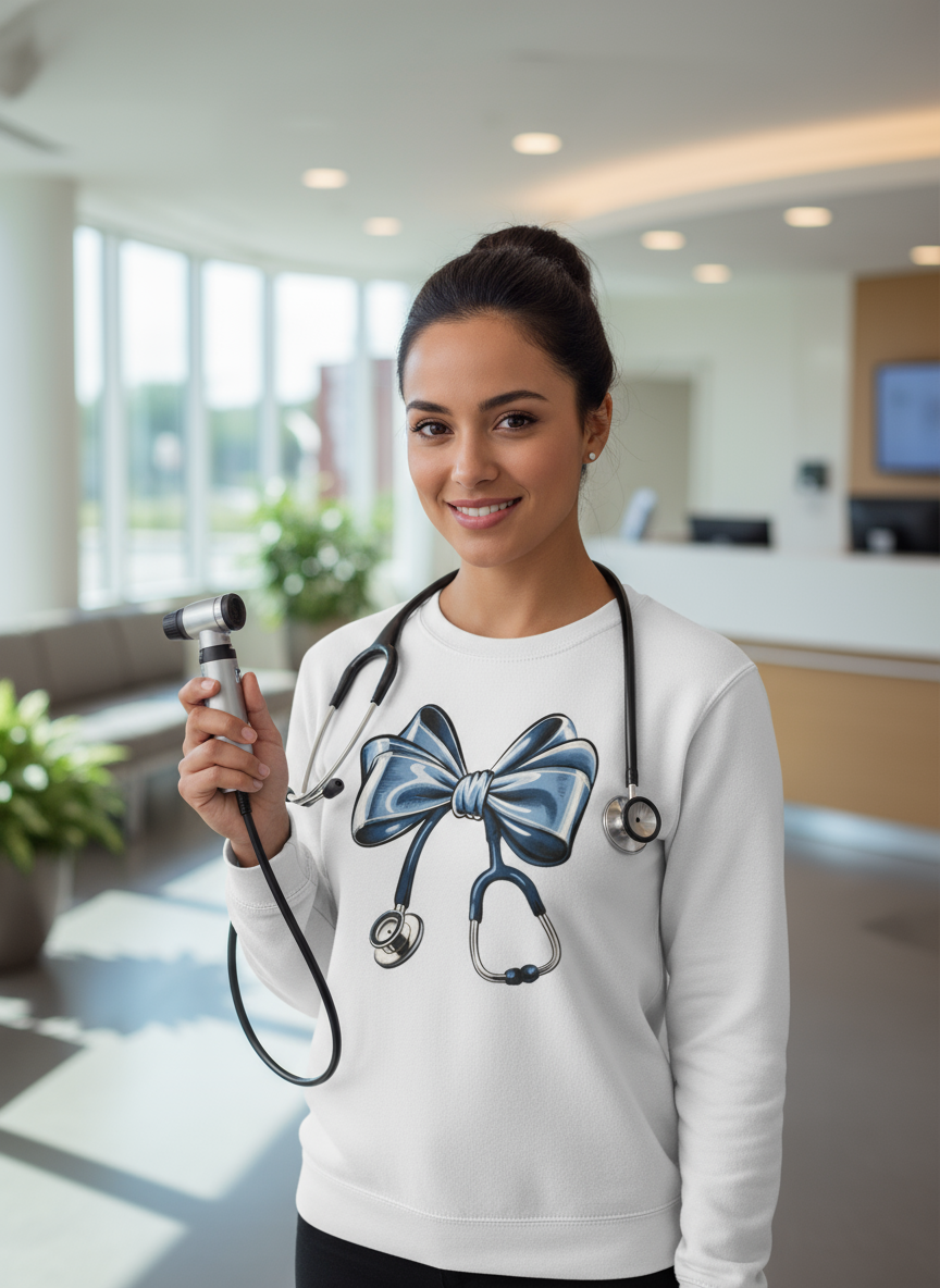 Coquette Stethoscope Bow