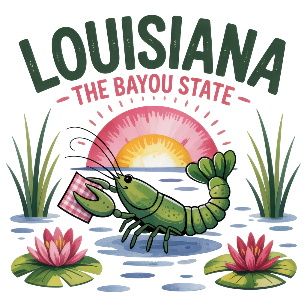 Louisiana Bayou State Tee