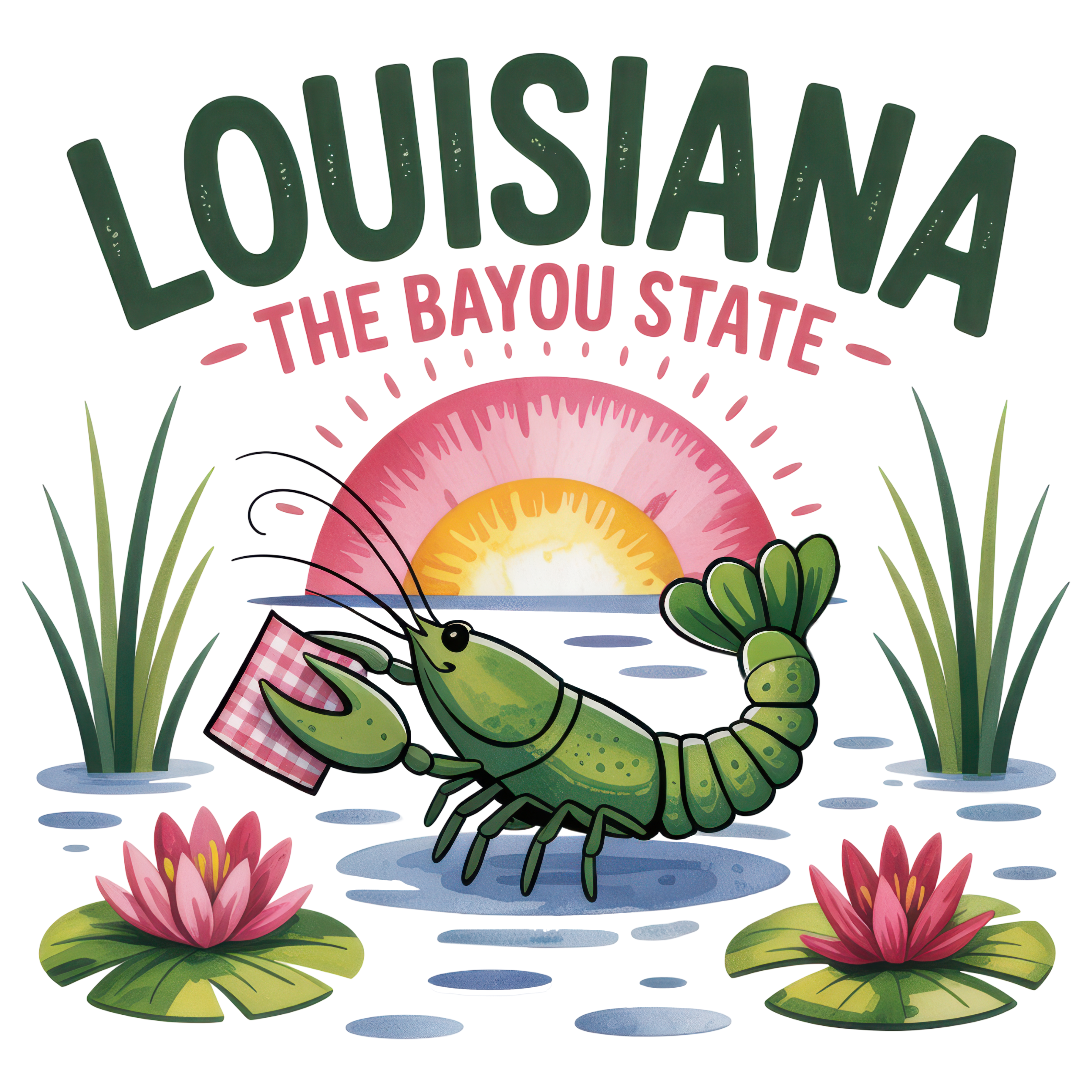 Louisiana Bayou State Tee