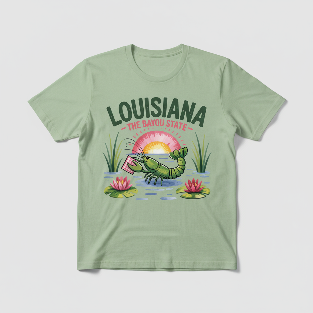 Louisiana Bayou State Tee